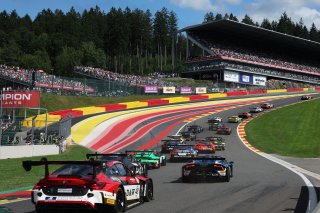 Start of the Crowdstrike 24 Hours of Spa 