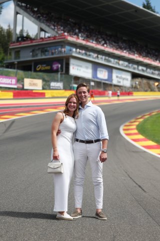 Marriage proposal on the Crowdstrike 24 Hours of Spa 