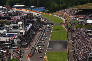 Start of the Crowdstrike 24 Hours of Spa 