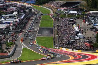 Start of the Crowdstrike 24 Hours of Spa 