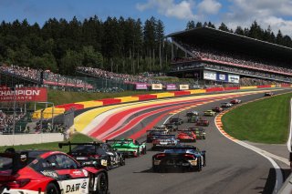 Start of the Crowdstrike 24 Hours of Spa 