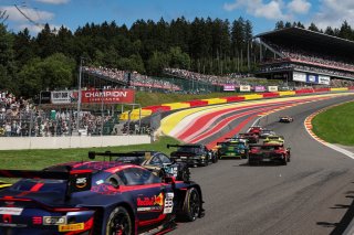 Start of the Crowdstrike 24 Hours of Spa 