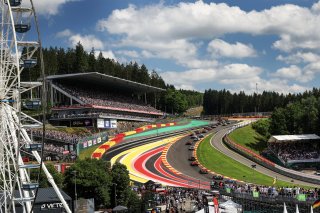 Start of the Crowdstrike 24 Hours of Spa 