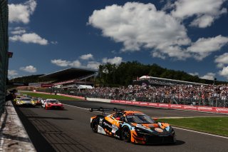 Start of the Crowdstrike 24 Hours of Spa 