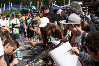Belgian drivers autograph session