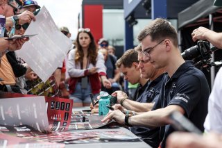Belgian drivers autograph session