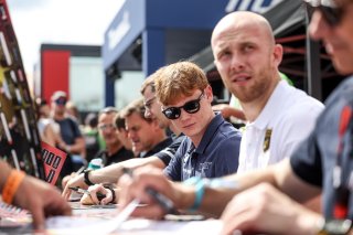 Belgian drivers autograph session
