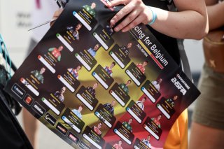 Belgian drivers autograph session