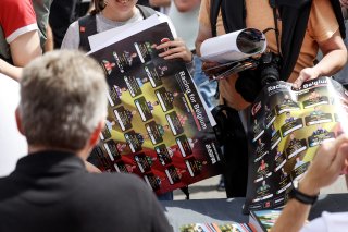Belgian drivers autograph session