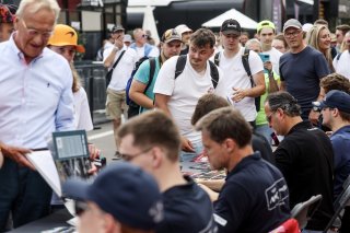 Belgian drivers autograph session