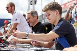 Belgian drivers autograph session