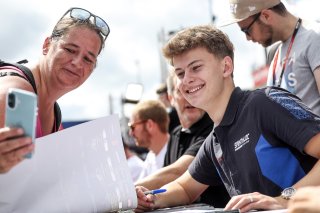 Belgian drivers autograph session