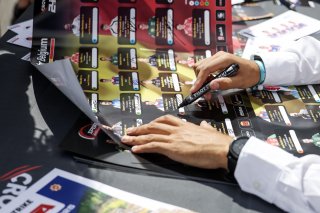 Belgian drivers autograph session