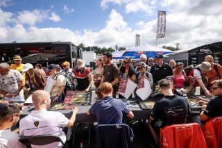 Belgian drivers autograph session