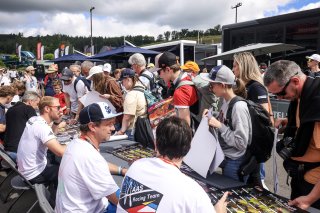 Belgian drivers autograph session
