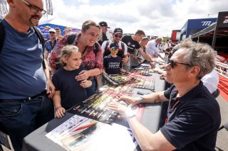 Belgian drivers autograph session