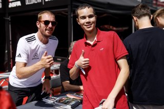 Belgian drivers autograph session