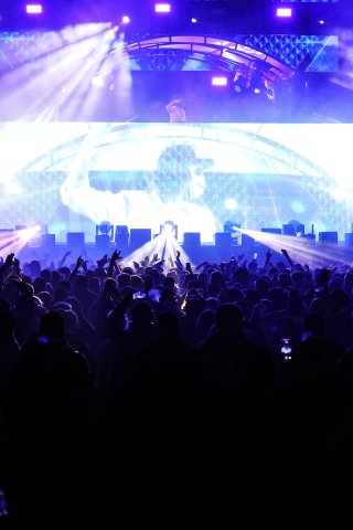 DJ Kid Noise Performs at the Crowdstrike 24 Hours of Spa