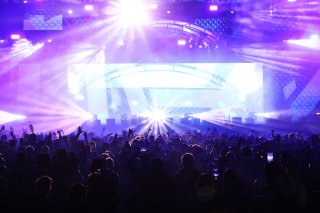 DJ Kid Noise Performs at the Crowdstrike 24 Hours of Spa