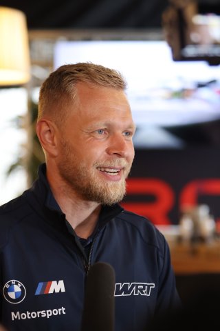 #46 - Kevin Magnussed at the BMW Meet the Team Press Conference