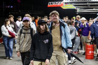 Fans at the Night Pitwalk