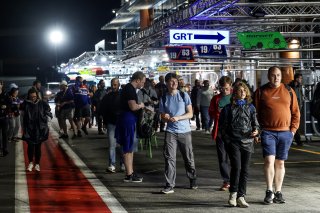 Fans at the Night Pitwalk