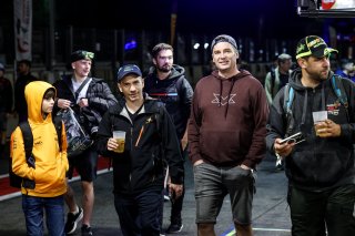 Fans at the Night Pitwalk