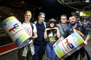 Fans at the Night Pitwalk