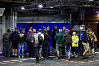 Fans at the Night Pitwalk