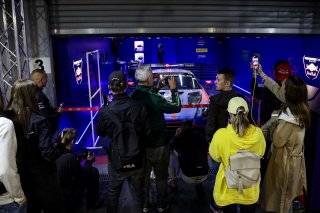 Fans at the Night Pitwalk