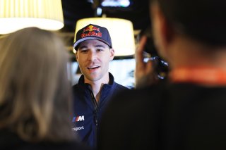 #31- Sheldon Van Der Linde at the BMW Meet the Team Press Conference