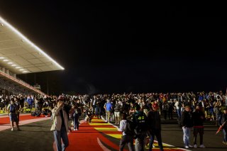 Fans track walk and track signing