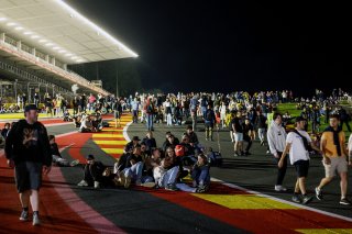 Fans track walk and track signing