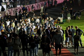 Fans track walk and track signing