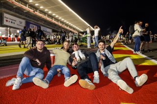 Fans track walk and track signing