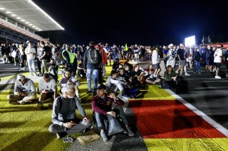 Fans track walk and track signing