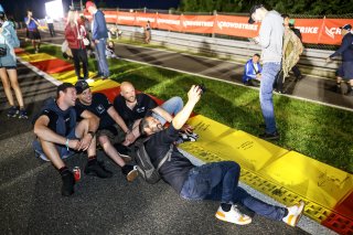 Fans track walk and track signing