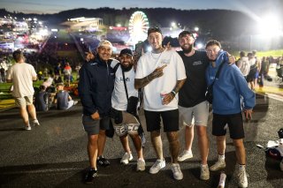 Fans track walk and track signing