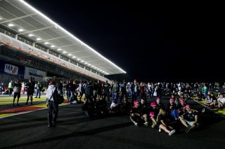 Fans track walk and track signing