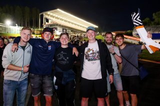 Fans track walk and track signing