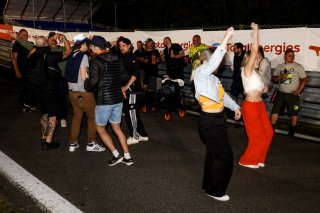 Fans track walk and track signing