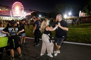 Fans track walk and track signing