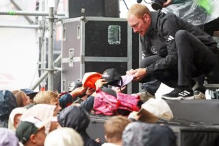 School Day - Autograph Session in the Endurance Paddock