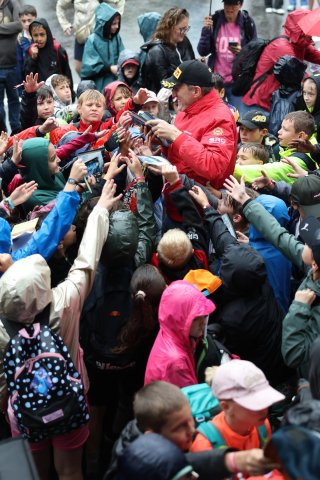 School Day - Autograph Session in the Endurance Paddock