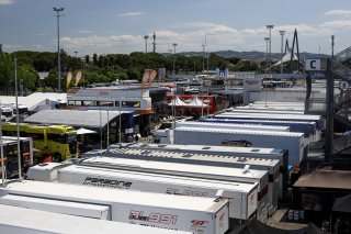 The paddock at Misano World Circuit Marco Simoncelli