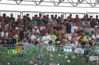 Fans at Misano Circuit