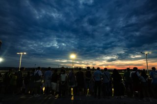 Fans at Misano Circuit