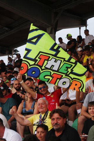 Fans at Misano Circuit
