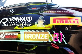 #81 - Winward Racing - Gabriele PIANA - Rinat SALIKHOV - Mercedes-AMG GT3 EVO 