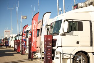 GT World Challenge Europe Powered by AWS paddock at Misano World Circuit Marco Simoncelli